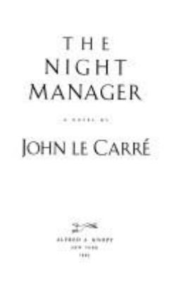 The night manager cover image