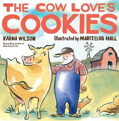 The cow loves cookies cover image