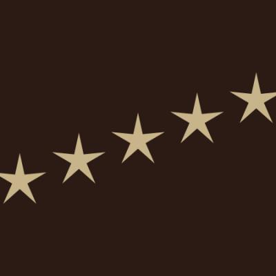 graphic of 5 stars