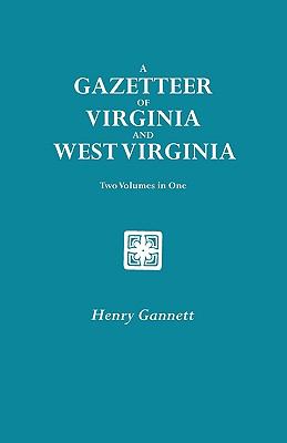 A gazetteer of Virginia and West Virginia  cover image cdn