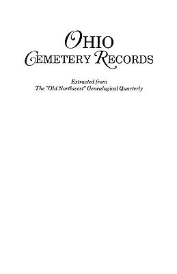 Ohio cemetery records  cover image cdn