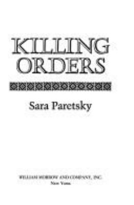 Killing orders cover image