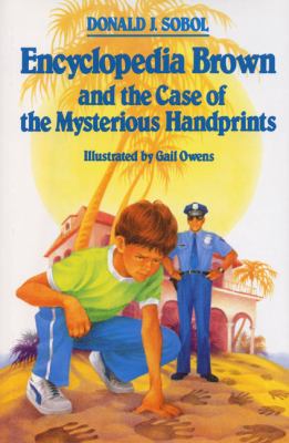 Encyclopedia Brown and the case of the mysterious handprints  cover image cdn