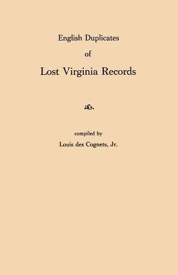 English duplicates of lost Virginia records  cover image cdn
