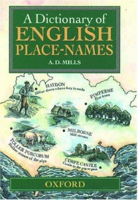 A dictionary of English place names  cover image cdn