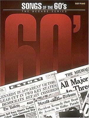 Songs of the 60's easy piano cover image cdn