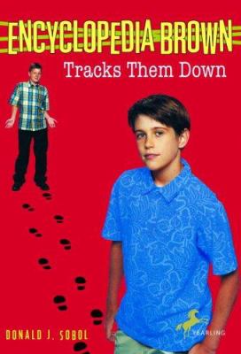 Encyclopedia Brown tracks them down  cover image cdn