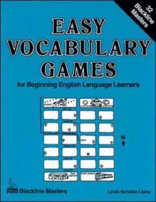 Easy vocabulary games : for beginning English language learners  cover image cdn