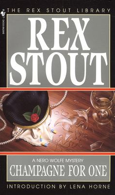 Champagne for one : a Nero Wolfe mystery  cover image cdn