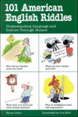 101 American English riddles : understanding language and culture through humor  cover image cdn
