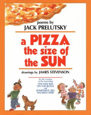 A pizza the size of the sun : poems  cover image cdn