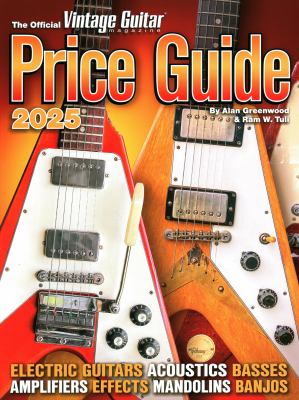 The official Vintage guitar magazine price guide cover image cdn