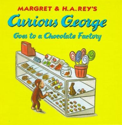 Margret & H.A. Rey's Curious George goes to a chocolate factory  cover image cdn