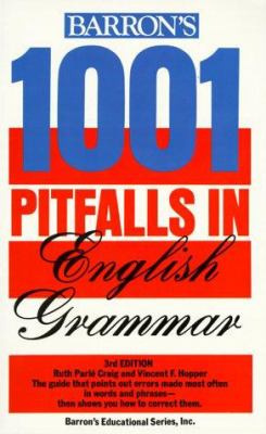 Barron's 1001 pitfalls in English grammar  cover image cdn