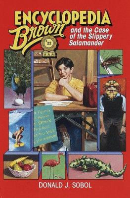 Encyclopedia Brown and the case of the slippery salamander  cover image cdn