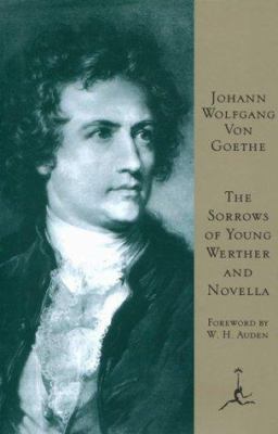 The sorrows of young Werther and Novella  cover image cdn