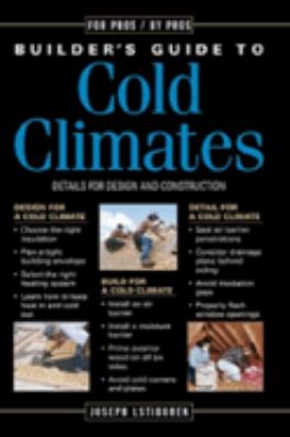 Builder's guide to cold climates : details for design and construction  cover image cdn