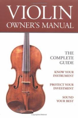 Violin owner's manual  cover image cdn