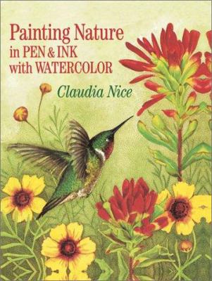 Painting nature in pen & ink with watercolor  cover image cdn