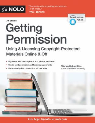 Getting permission : how to license & clear copyrighted materials online & off cover image cdn