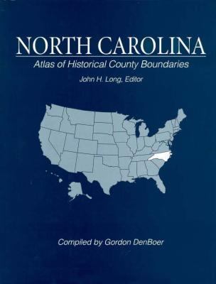 Atlas of historical county boundaries. North Carolina cover image cdn