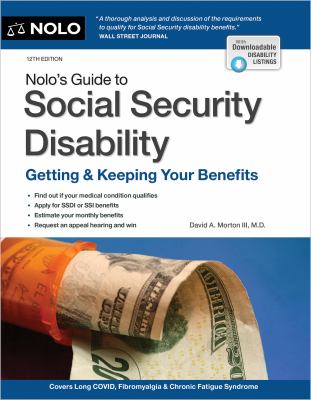 Nolo's guide to Social Security disability cover image cdn