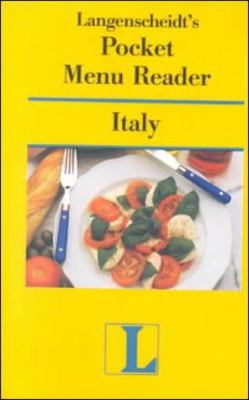 Pocket menu reader. Italy  cover image cdn