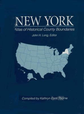 Atlas of historical county boundaries. New York cover image cdn