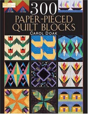 300 paper-pieced quilt blocks  cover image cdn