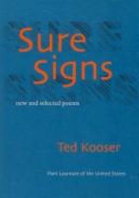 Sure signs : new and selected poems  cover image cdn