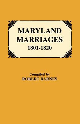 Maryland marriages, 1801-1820  cover image cdn
