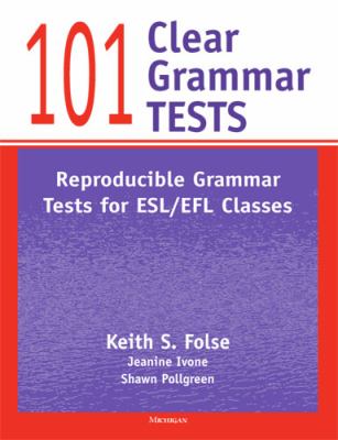 101 clear grammar tests : reproducible grammar tests for ESL/EFL classes  cover image cdn