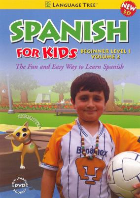 Spanish for kids. Beginner level 1, volume 2 cover image cdn