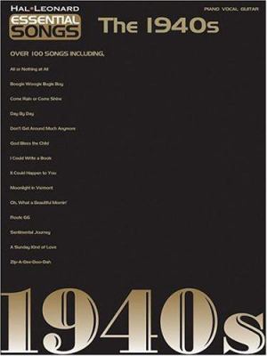 The 1940s piano, vocal, guitar cover image