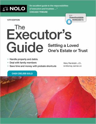 The executor's guide : settling a loved one's estate or trust cover image cdn