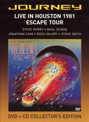 Journey Live in Houston 1981, Escape tour  cover image cdn