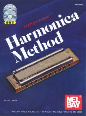Mel Bay's deluxe harmonica method a thorough study for the individual or group  cover image cdn