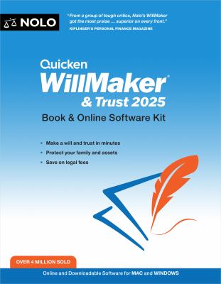 Quicken WillMaker & trust cover image cdn