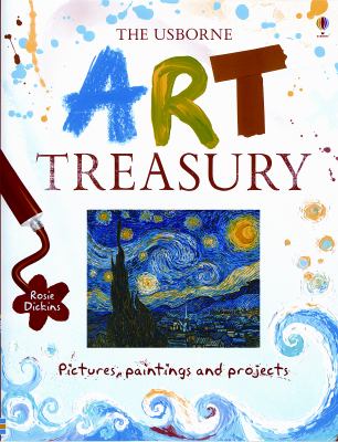 The Usborne art treasury  cover image cdn