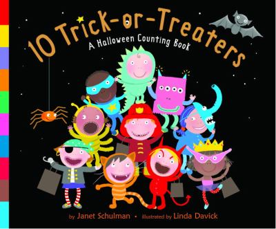 10 trick-or-treaters : a Halloween counting book  cover image cdn