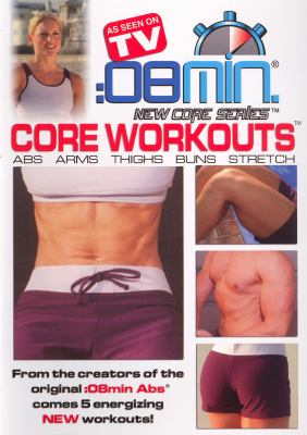 8 min. core workouts abs, arms, thighs, buns, stretch cover image cdn