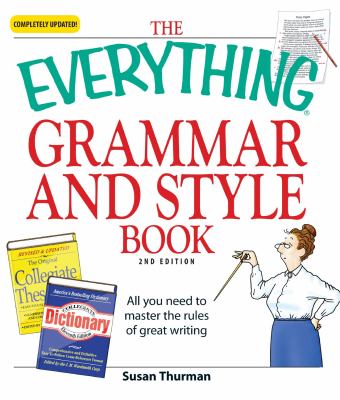 The everything grammar and style book : all you need to master the rules of great writing  cover image cdn