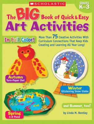The big book of quick & easy art activities  cover image cdn