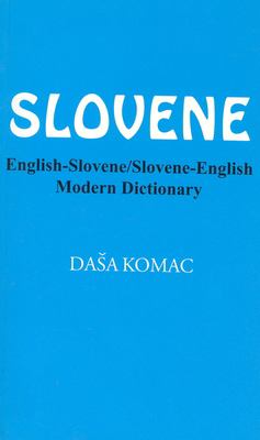 English-Slovene/Slovene-English modern dictionary  cover image cdn