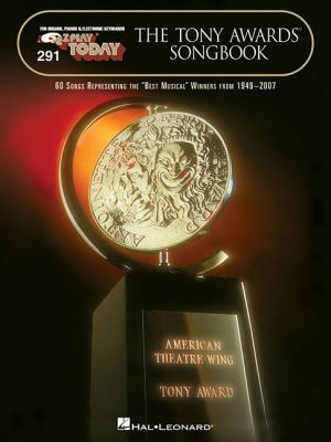The Tony Awards songbook for organs, pianos & electronic keyboards cover image cdn