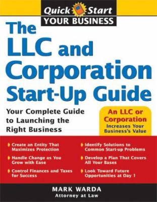 The LLC and corporation start-up guide  cover image cdn