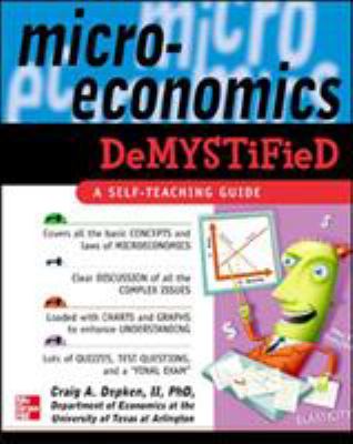 Microeconomics demystified : a self-teaching guide  cover image cdn