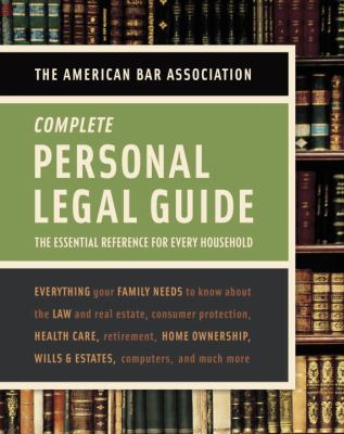 The complete personal legal guide : the essential reference for every household  cover image cdn