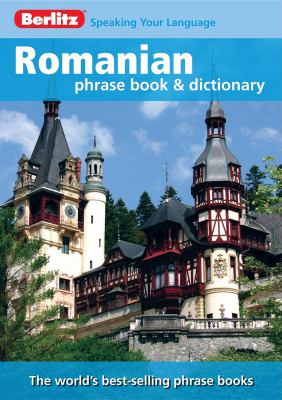 Romanian phrase book & dictionary cover image cdn