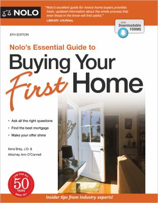 Nolo's essential guide to buying your first home cover image cdn